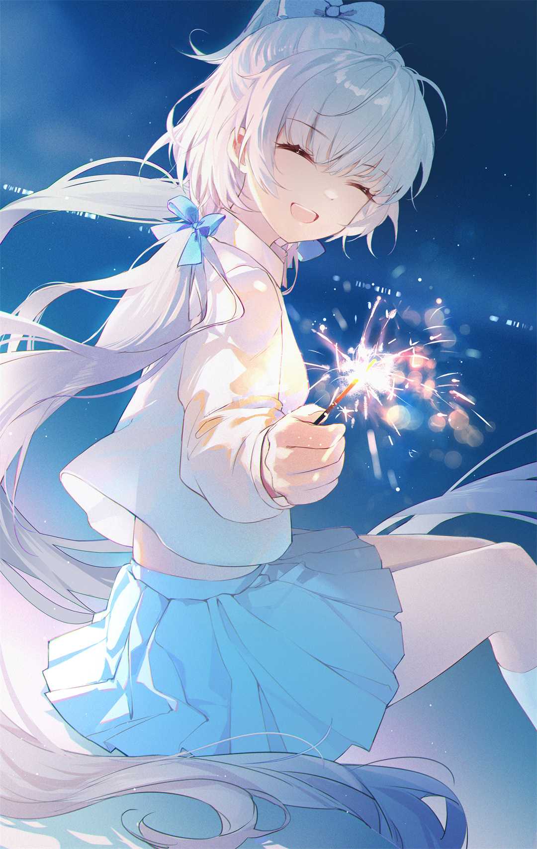 【P站插画】独爱洛天依的中国插画师 MORI森的插画作品